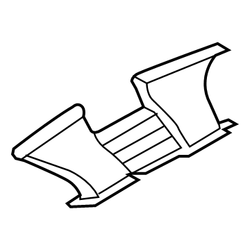 Chrysler 4662040AB Defroster Duct