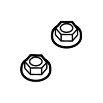 Ram 6101283 Skid Plate Nut Plate