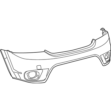 2017 Dodge Journey Bumper - 5YB55TZZAB