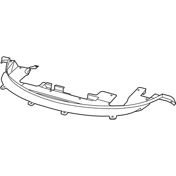 Dodge 68087244AA Air Deflector