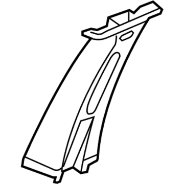 Chrysler TW28DW1AH Upper Center Pillar Trim