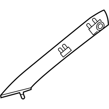Chrysler YL06RXFAE Windshield Pillar Trim
