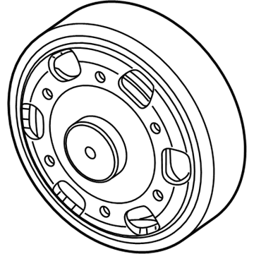 Ram 68209745AA Fan Pulley