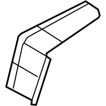 Mopar 4389525AB Inner Panel Assembly, Rear Driver Side