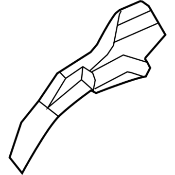 Mopar 5008777AC Wheelhouse Panel, Rear Driver Side