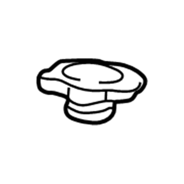 Chrysler 53010654AA Filler Cap