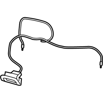 Mopar 6UM99RN8AC Release Cable, Brown, Rear Mopar 6UM99RN8AC Release Cable, Brown, Rear