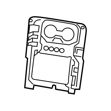 Mopar 5ZK53RN8AF Trim Panel, Brown Mopar 5ZK53RN8AF Trim Panel, Brown