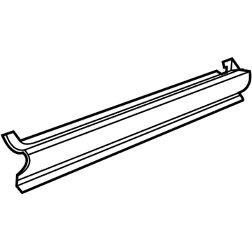 Ram 68095737AA Outer Rocker