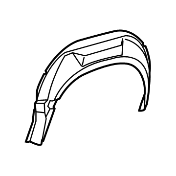 Ram 68134056AA Outer Wheelhouse