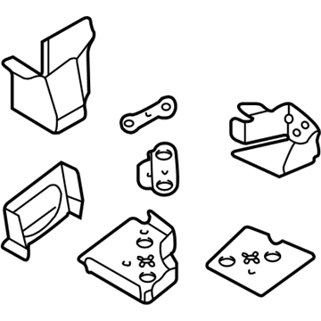 Chrysler 4696368 Lower Tie Extension