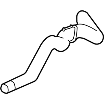 Dodge 52122020AA Tailpipe - Exhaust