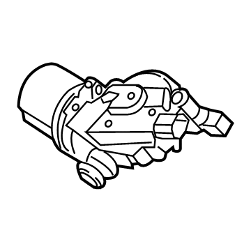 Chrysler Voyager Wiper Motor - 68316735AA