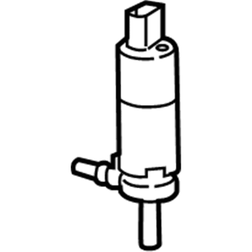 Jeep 68310928AA Washer Pump