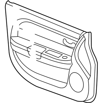 Chrysler 1GL281DVAA Door Trim Panel