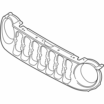 Jeep 6VN65TZZAA Grille Surround