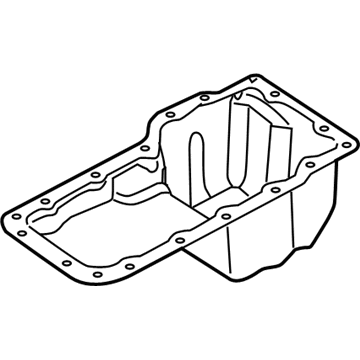 Jeep 53022293AA Oil Pan