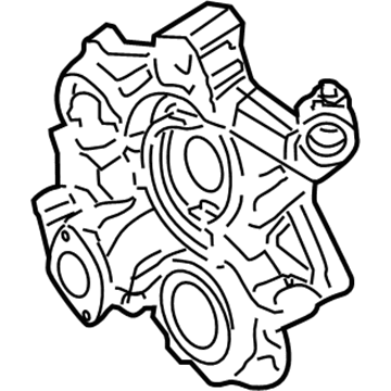 Jeep 5134142AF Timing Cover