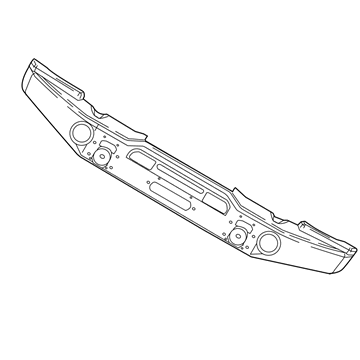 Jeep Wrangler JK Bumper - 68159372AG