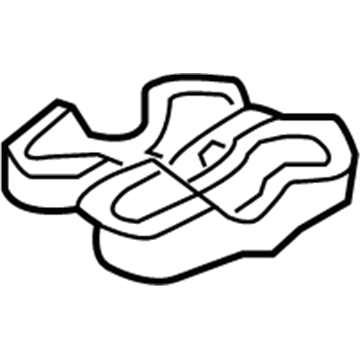 Dodge 55024582AB U-Bolt Lower Bracket