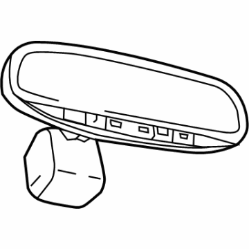 2024 Jeep Wagoneer Car Mirror - 68400498AA