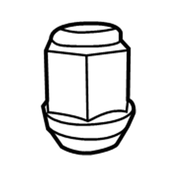 Jeep Lug Nuts - 6509769AA