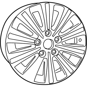 Dodge Grand Caravan Spare Wheel - 1SP67DD5AB
