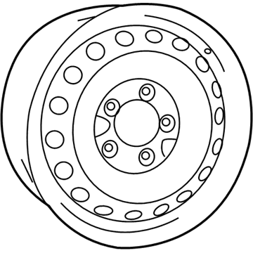 Dodge Grand Caravan Spare Wheel - 4726431AA