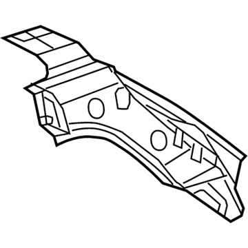 Jeep 68102784AB Rear Pillar