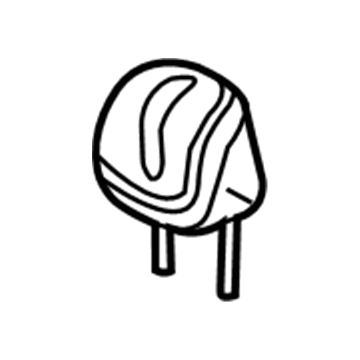 Dodge 1UK60DW1AA Headrest, Center