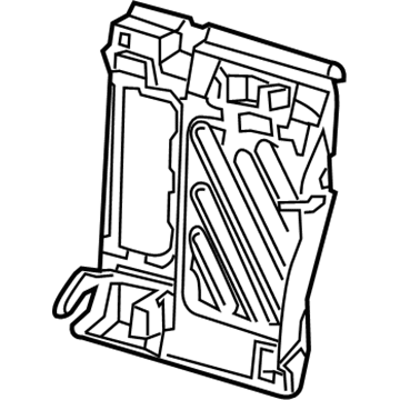Dodge 68080816AA Frame-Rear Seat Back