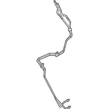 Ram Transmission Oil Cooler Hose - 55056857AE