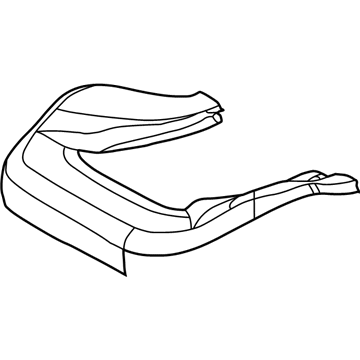 Jeep 5072110AA Frame - Front Seat Cushion