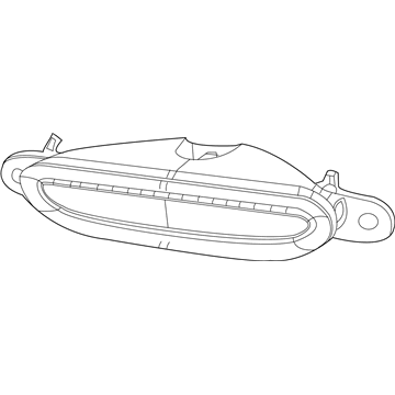 Chrysler 5113614AA High Mount Lamp