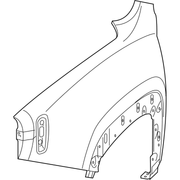 Jeep Fender - 68306752AA