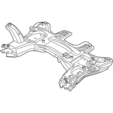 Jeep 68265148AA Xmember - Front Suspension
