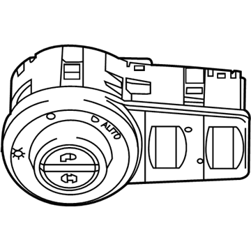 Chrysler Voyager Headlight Switch - 68156003AB