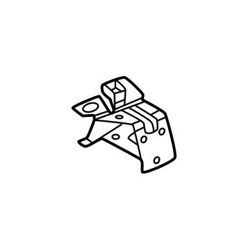 Mopar 68584584AC Bracket - Fender Mounting Front Mopar 68584584AC Bracket - Fender Mounting Front