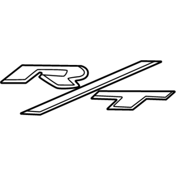 Mopar 68593162AC Nameplate - Road/Track