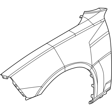 Dodge Fender - 68590435AG