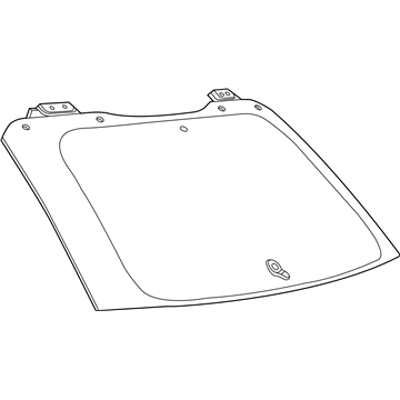 Jeep 68158151AG Lift Glass