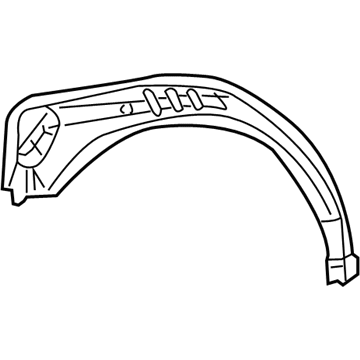 Chrysler 4724622AC Inner Wheelhouse Extension
