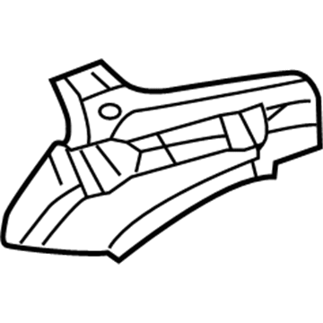 Chrysler 4724712AC Pillar Reinforcement