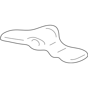 Chrysler 5303021AE License Lamp