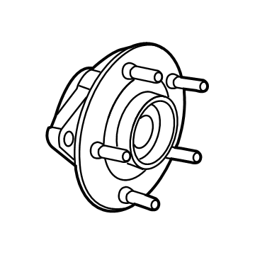 Dodge 68526147AA Hub & Bearing