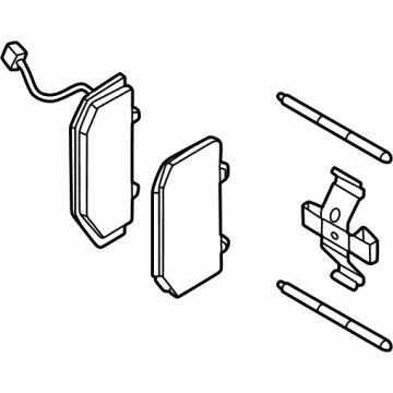 Dodge 68623695AA Brake Pads