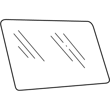 Dodge 55135254 Glass - Bodyside Window