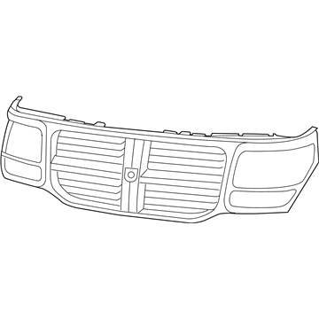 Dodge Nitro Grille - 1EY99GBSAE