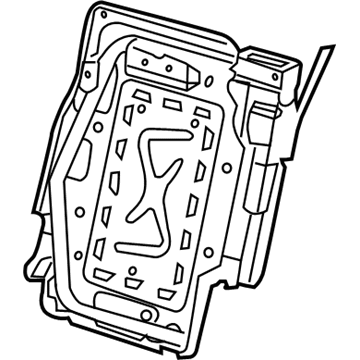 Dodge 68042300AA Frame-Rear Seat Back