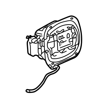 Ram 1500 Fuel Filler Housing - 68442418AD